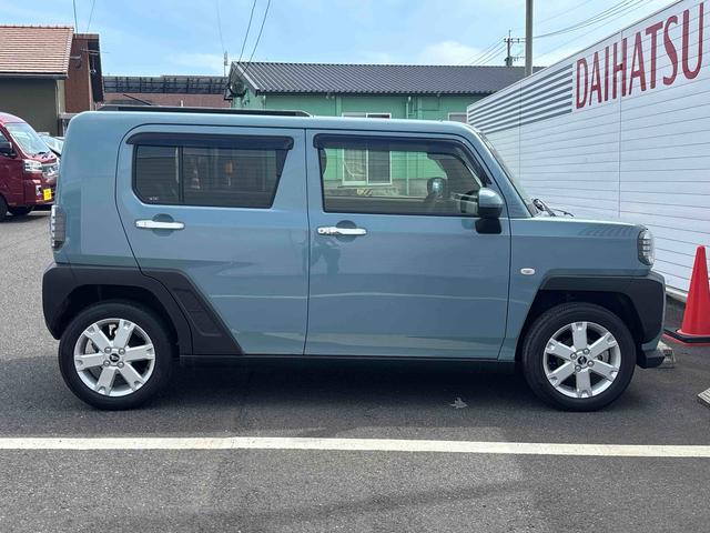 タフトＧ　クロムベンチャーインパネシフト　プッシュスタートスイッチ　電子カードキー　カーナビ　車線逸脱警報装置　ＡＴハイビーム　追突防止装置　アルミホイール　ＡＢＳ　ガラスルーフ（鹿児島県）の中古車