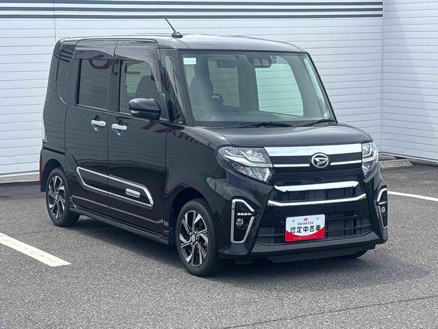 タントカスタムＸスタイルセレクションインパネシフト　プッシュスタートスイッチ　電子カードキー　カーナビ　車線逸脱警報　衝突被害軽減システム　ＡＢＳ　アルミホイール（鹿児島県）の中古車