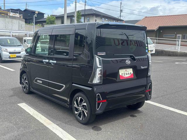 タントカスタムＸスタイルセレクションインパネシフト　プッシュスタートスイッチ　電子カードキー　カーナビ　車線逸脱警報　衝突被害軽減システム　ＡＢＳ　アルミホイール（鹿児島県）の中古車