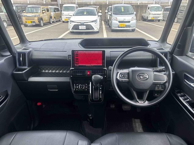 タントカスタムＸスタイルセレクションインパネシフト　プッシュスタートスイッチ　電子カードキー　カーナビ　車線逸脱警報　衝突被害軽減システム　ＡＢＳ　アルミホイール（鹿児島県）の中古車