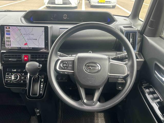 タントカスタムＸスタイルセレクションインパネシフト　プッシュスタートスイッチ　電子カードキー　カーナビ　車線逸脱警報　衝突被害軽減システム　ＡＢＳ　アルミホイール（鹿児島県）の中古車