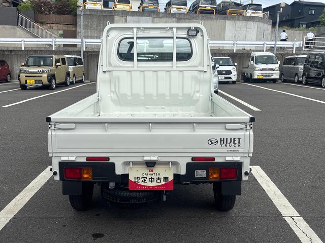 ハイゼットトラックスタンダード　農用スペシャル切り替え４ＷＤ　フロアシフト（ＣＶＴ）　レーンキープアシスト　衝突被害軽減システム　ＡＢＳ　オートハイビーム（鹿児島県）の中古車