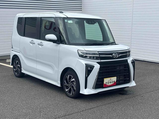 タントカスタムXインパネシフト プッシュスタートスイッチ 電子カードキー 電動パーキングブレーキ カーナビ ドラレコ 両側電動スライドドア 衝突被害軽減システム オートハイビーム アルミホイール ABS(鹿児島県)の中古車
