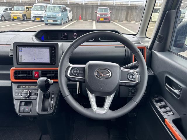 タントファンクロスターボターボ車　インパネシフト　プッシュスタートスイッチ　電子カードキー　電動パーキングブレーキ　両側電動スライドドア　ＥＴＣ車載器　ドラレコ　両側電動スライドドア　衝突被害軽減システム　オートハイビーム（鹿児島県）の中古車