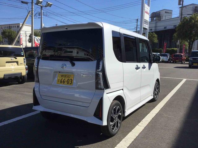 タントカスタムXインパネシフト プッシュスタートスイッチ 電動パーキングブレーキ 両側パワースライドドア カーナビ ABS アルミホイール 衝突軽減ブレーキ 車線逸脱防止(鹿児島県)の中古車