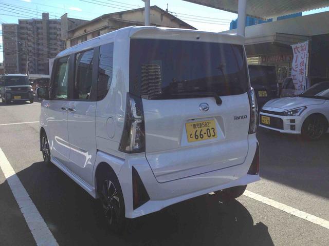 タントカスタムXインパネシフト プッシュスタートスイッチ 電動パーキングブレーキ 両側パワースライドドア カーナビ ABS アルミホイール 衝突軽減ブレーキ 車線逸脱防止(鹿児島県)の中古車