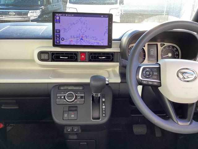 ムーヴキャンバスストライプスGインパネシフト プッシュスタートスイッチ 電子カードキー 電動パーキングブレーキ カーナビ オートハイビーム エマージェンシーブレーキ 車線逸脱警報 ABS(鹿児島県)の中古車