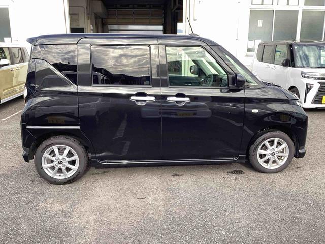 ムーヴGインパネシフト プッシュスタートスイッチ 電子カードキー 衝突被害軽減ブレーキ ABS アルミホイール オートエアコン(鹿児島県)の中古車