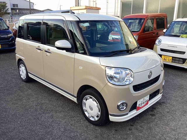 ムーヴキャンバスXメイクアップリミテッド SAIIIインパネシフト プッシュスタートスイッチ 電子カードキー 衝突被害軽減システム ABS レーンキープ(鹿児島県)の中古車