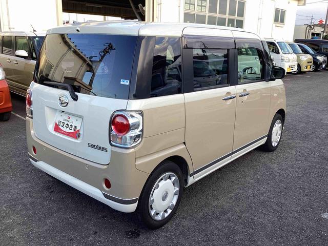 ムーヴキャンバスXメイクアップリミテッド SAIIIインパネシフト プッシュスタートスイッチ 電子カードキー 衝突被害軽減システム ABS レーンキープ(鹿児島県)の中古車