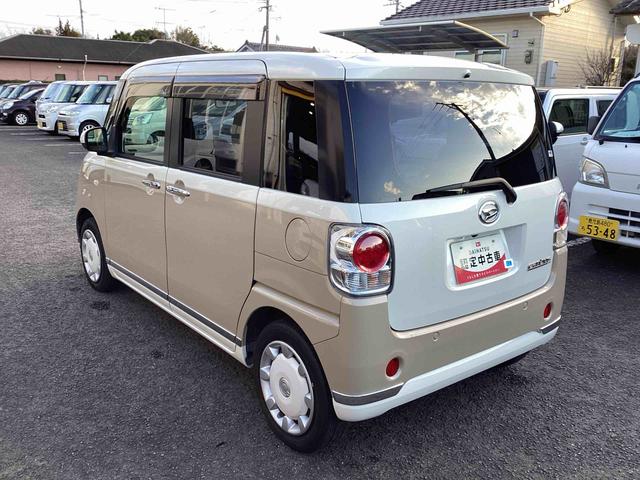 ムーヴキャンバスXメイクアップリミテッド SAIIIインパネシフト プッシュスタートスイッチ 電子カードキー 衝突被害軽減システム ABS レーンキープ(鹿児島県)の中古車