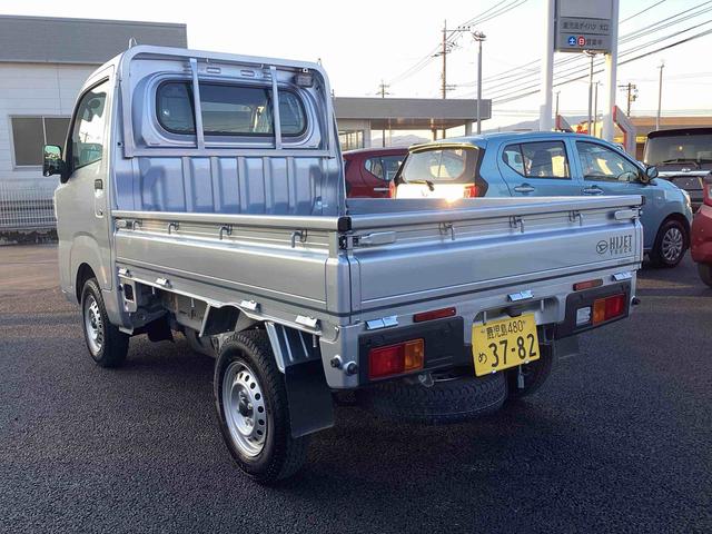 ハイゼットトラックスタンダード 農用スペシャル切替4WD 5MT車 車線逸脱警報 衝突回避支援ブレーキ機能 パワーステアリング エアコン ABS オートハイビーム エアバッグ(鹿児島県)の中古車