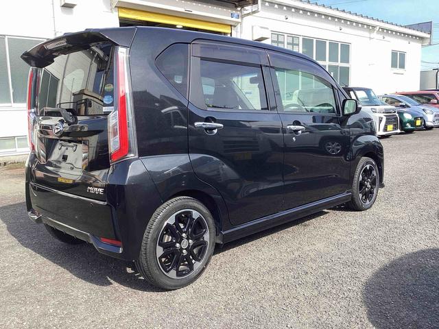 ムーヴカスタム RS ハイパーSAIIターボ車 インパネシフト キーフリーシステム レーンアシスト 衝突低減ブレーキ ABS アルミホイール(鹿児島県)の中古車