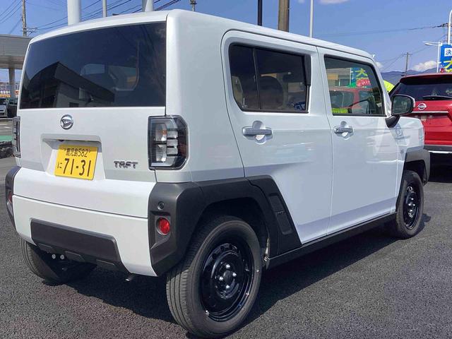 タフトＸインパネシフト　プッシュスタートスイッチ　カーナビ　バックモニター　ドラレコ　衝突被害軽減　車線逸脱警報　オートマチックハイビーム　ＡＢＳ付き　ガラスルーフ（鹿児島県）の中古車