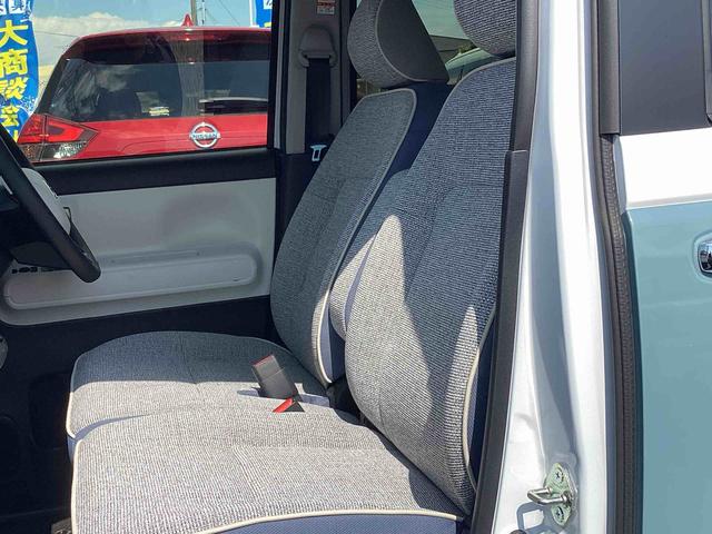 ムーヴキャンバスストライプスＧインパネシフト　プッシュスタートスイッチ　　電子カードキー　電動パーキングブレーキ　カーナビ　ドラレコ　衝突被害軽減　車線逸脱　オートハイビーム　ＡＢＳ　両側パワースライドドア（鹿児島県）の中古車