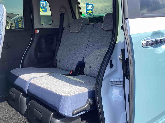 ムーヴキャンバスストライプスＧインパネシフト　プッシュスタートスイッチ　　電子カードキー　電動パーキングブレーキ　カーナビ　ドラレコ　衝突被害軽減　車線逸脱　オートハイビーム　ＡＢＳ　両側パワースライドドア（鹿児島県）の中古車