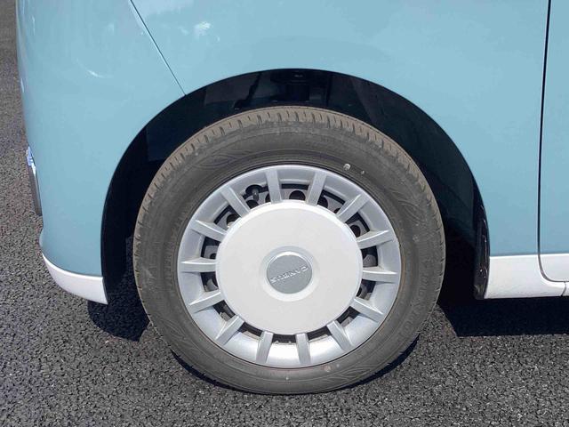 ムーヴキャンバスストライプスＧインパネシフト　プッシュスタートスイッチ　　電子カードキー　電動パーキングブレーキ　カーナビ　ドラレコ　衝突被害軽減　車線逸脱　オートハイビーム　ＡＢＳ　両側パワースライドドア（鹿児島県）の中古車