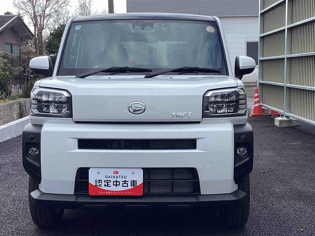 タフトＧインパネシフト　プッシュスタートスイッチ　電子カードキー　電動パーキングブレーキ　カーナビ　踏み間違い防止装置　車線逸脱防止　オートマチックハイビーム　ＡＢＳ　ガラスルーフ（鹿児島県）の中古車