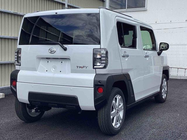 タフトＧインパネシフト　プッシュスタートスイッチ　電子カードキー　電動パーキングブレーキ　カーナビ　踏み間違い防止装置　車線逸脱防止　オートマチックハイビーム　ＡＢＳ　ガラスルーフ（鹿児島県）の中古車