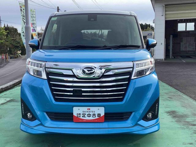 トールカスタムG SAIIインパネシフト プッシュスタートスイッチ 電子カードキー カーナビ バックモニター(パノラマモニター) ETC 誤発進抑制機能 車線逸脱警報 ABS アルミホイール 電動両側スライドドア(鹿児島県)の中古車