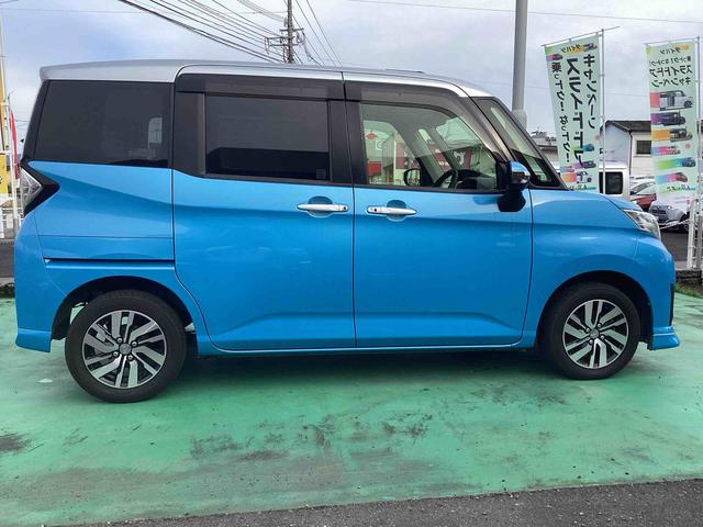 トールカスタムG SAIIインパネシフト プッシュスタートスイッチ 電子カードキー カーナビ バックモニター(パノラマモニター) ETC 誤発進抑制機能 車線逸脱警報 ABS アルミホイール 電動両側スライドドア(鹿児島県)の中古車