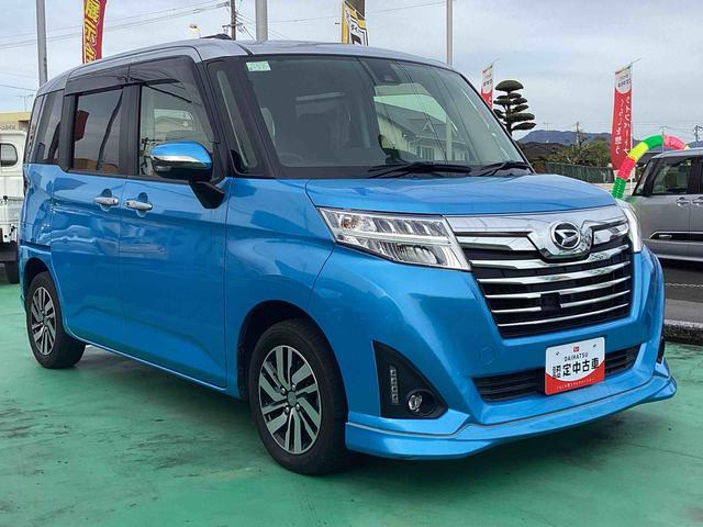 トールカスタムG SAIIインパネシフト プッシュスタートスイッチ 電子カードキー カーナビ バックモニター(パノラマモニター) ETC 誤発進抑制機能 車線逸脱警報 ABS アルミホイール 電動両側スライドドア(鹿児島県)の中古車