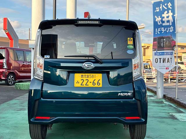 ムーヴカスタム　ＲＳ　ハイパーリミテッドＳＡIIIターボ車　インパネシフト　プッシュスタートスイッチ　電子カードキー　レーンアシスト　衝突被害軽減システム　アルミホイール（鹿児島県）の中古車