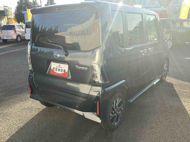 タントカスタムXインパネシフト プッシュスタートスイッチ 電子カードキー 電動パーキングブレーキ カーナビ 衝突軽減ブレーキ 車線逸脱防止 アルミホイール ABS(鹿児島県)の中古車