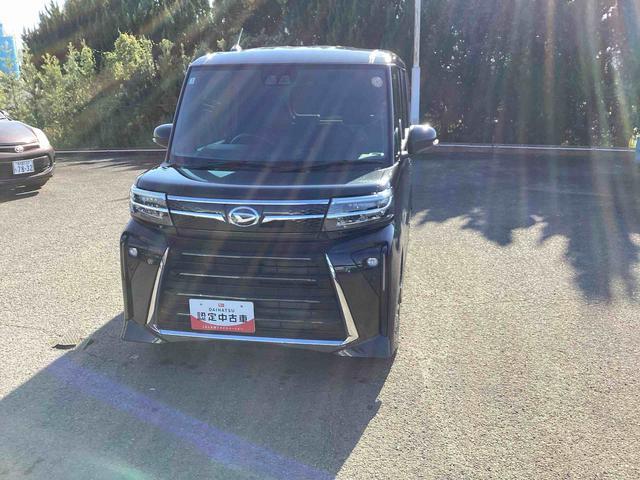 タントカスタムXインパネシフト プッシュスタートスイッチ 電子カードキー 電動パーキングブレーキ 衝突軽減ブレーキ 車線逸脱防止 アルミホイール ABS 両側パワースライドドア(鹿児島県)の中古車