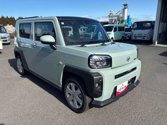 タフトＧインパネシフト　プッシュスタートスイッチ　電子カードキー　電動パーキングブレーキ　シートヒーター　ムーンルーフ　オートマチックハイビーム　踏み間違い防止アシスト　ＡＢＳ　アルミホイール（鹿児島県）の中古車