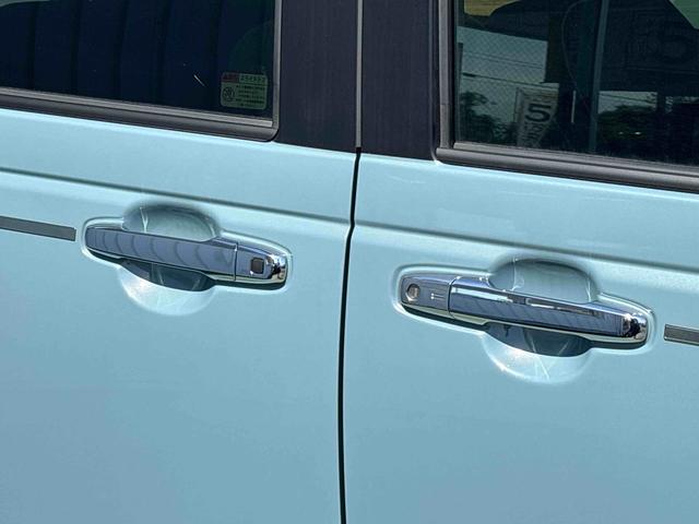 ムーヴキャンバスセオリーＧインパネシフト　プッシュスタートスイッチ　電子カードキー　電動パーキングブレーキ　シートヒーター　両側電動スライドドア　衝突被害軽減システム　レーンキープアシスト　ＡＢＳ（鹿児島県）の中古車