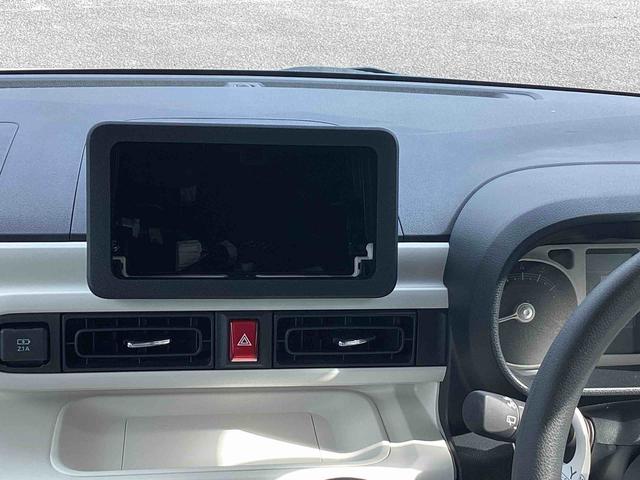 ムーヴキャンバスストライプスＧインパネシフト　プッシュスタートスイッチ　電子カードキー　電動パーキングブレーキ　両側電動スライドドア　衝突被害軽減システム　レーンアシスト　シートヒーター　ＡＢＳ（鹿児島県）の中古車