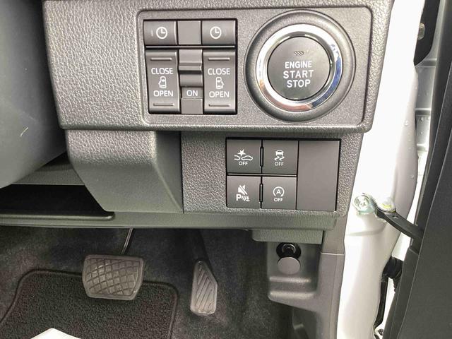 ムーヴキャンバスストライプスＧインパネシフト　プッシュスタートスイッチ　電子カードキー　電動パーキングブレーキ　両側電動スライドドア　衝突被害軽減システム　レーンアシスト　シートヒーター　ＡＢＳ（鹿児島県）の中古車