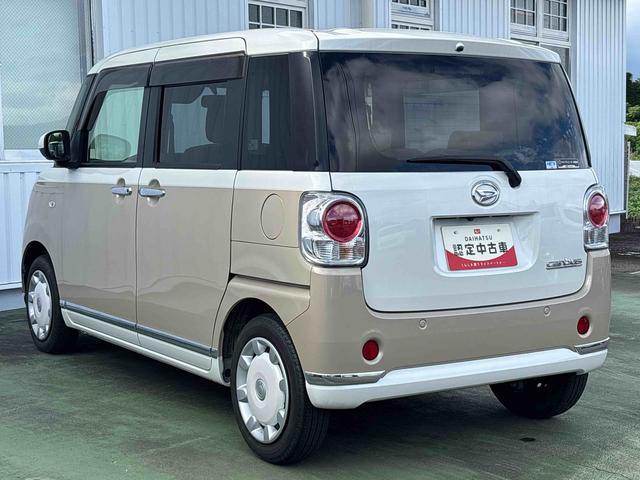ムーヴキャンバスGメイクアップVS SAIIIインパネシフト プッシュスタートスイッチ 電子カードキー 両側電動スライドドア(鹿児島県)の中古車