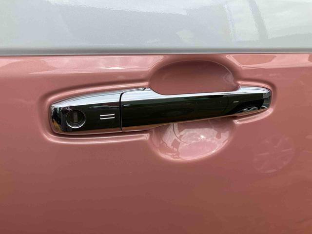 ムーヴキャンバスストライプスGスマートアシスト搭載 後席両側電動スライドドア バックカメラ付き オートエアコン オートライト キーフリー アイドリングストップ ABS 電動ドアミラー(熊本県)の中古車