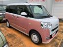 ムーヴキャンバス 中古車 ストライプスＧスマートアシスト搭載　後席両側電動スライドドア　バックカメラ付き　オートエアコン　オートライト　キーフリー　アイドリングストップ　ＡＢＳ　電動ドアミラー