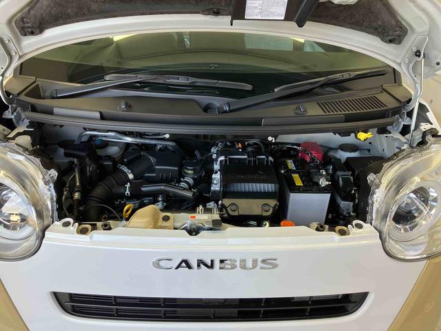 ムーヴキャンバスストライプスＧターボスマートアシスト搭載　バックカメラ付き　後席両側電動スライドドア　オートエアコン　オートライト　キーフリー　アイドリングストップ　ＡＢＳ　電動ドアミラー（熊本県）の中古車