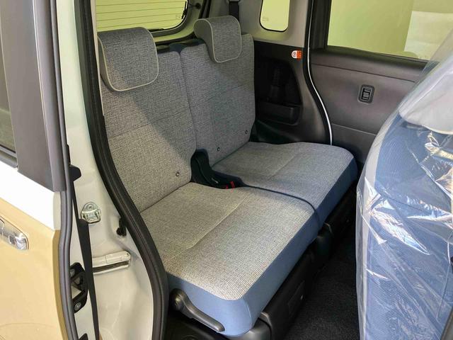 ムーヴキャンバスストライプスＧターボスマートアシスト搭載　バックカメラ付き　後席両側電動スライドドア　オートエアコン　オートライト　キーフリー　アイドリングストップ　ＡＢＳ　電動ドアミラー（熊本県）の中古車