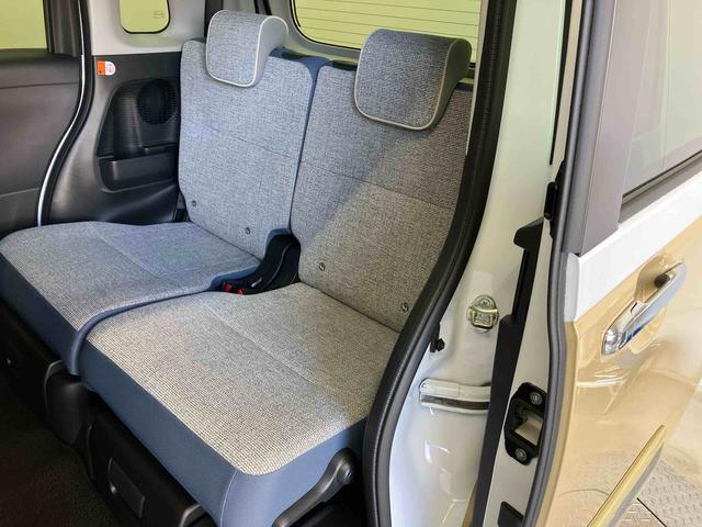 ムーヴキャンバスストライプスＧターボスマートアシスト搭載　バックカメラ付き　後席両側電動スライドドア　オートエアコン　オートライト　キーフリー　アイドリングストップ　ＡＢＳ　電動ドアミラー（熊本県）の中古車