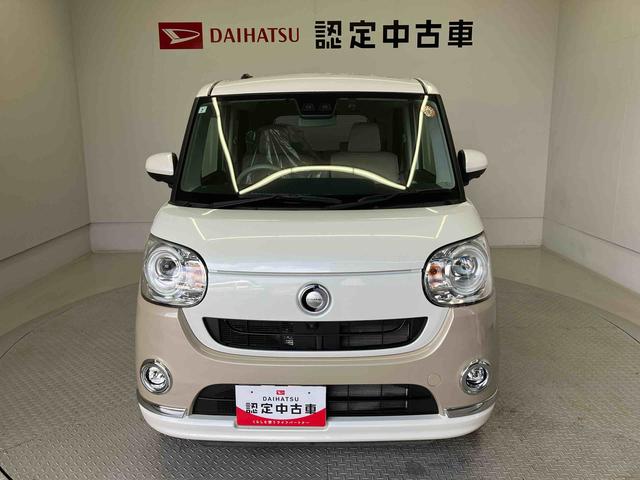 ムーヴキャンバスＧメイクアップＶＳ　ＳＡIIIスマートアシスト搭載　パノラマモニター対応　後席両側電動スライドドア　オートエアコン　オートライト　キーフリー　アイドリングストップ　ＡＢＳ（熊本県）の中古車