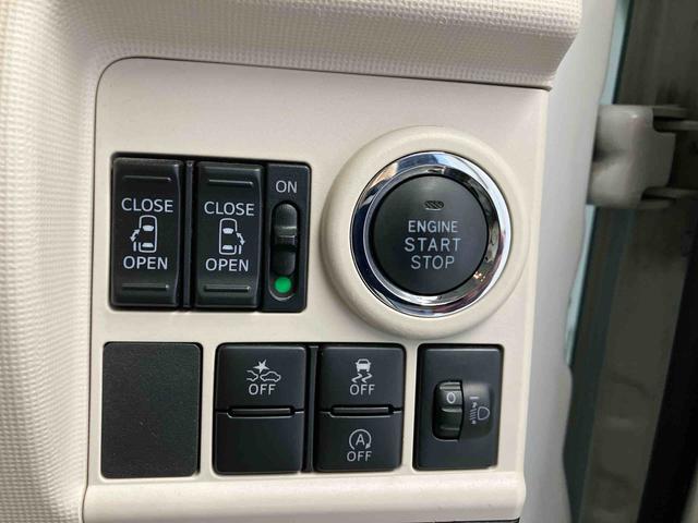 ムーヴキャンバスＸリミテッドメイクアップ　ＳＡIIスマートアシスト搭載　後席両側電動スライドドア　バックカメラ付き　オートエアコン　オートライト　キーフリー　アイドリングストップ　ＡＢＳ　電動ドアミラー（熊本県）の中古車