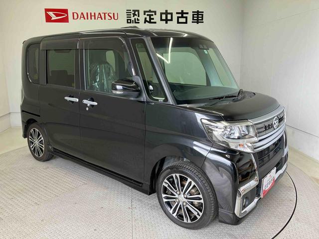 タントカスタムRS トップエディションSAIIIスマートアシスト搭載 後席両側電動スライドドア バックカメラ付き オートエアコン オートライト キーフリー アイドリングストップ ABS 電動ドアミラー(熊本県)の中古車