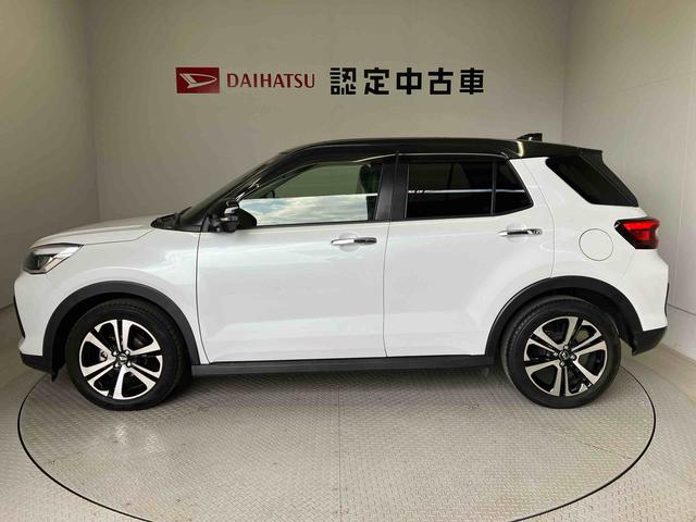 ロッキープレミアムスマートアシスト搭載 バックカメラ付き オートエアコン オートライト キーフリー アイドリングストップ ABS 電動ドアミラー(熊本県)の中古車