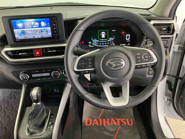 ロッキープレミアムスマートアシスト搭載 バックカメラ付き オートエアコン オートライト キーフリー アイドリングストップ ABS 電動ドアミラー(熊本県)の中古車