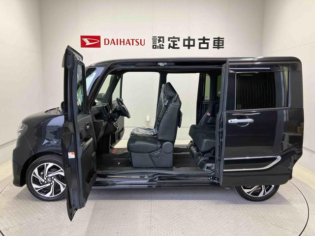 タントカスタムＲＳスタイルセレクションスマートアシスト搭載　パノラマモニター対応　後席両側電動スライドドア　オートエアコン　オートライト　キーフリー　アイドリングストップ　ＡＢＳ　電動ドアミラー（熊本県）の中古車