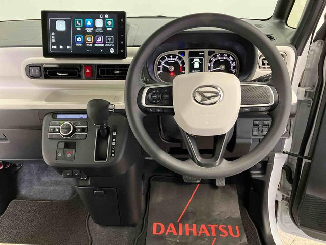 ムーヴキャンバスストライプスGスマートアシスト搭載 バックカメラ付き 後席両側電動スライドドア オートエアコン オートライト キーフリー アイドリングストップ ABS 電動ドアミラー(熊本県)の中古車