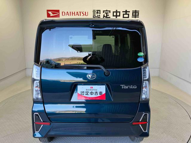 タントカスタムＸスマートアシスト搭載　後席両側電動スライドドア　バックカメラ付き　オートエアコン　オートライト　キーフリー　アイドリングストップ　ＡＢＳ　電動ドアミラー（熊本県）の中古車