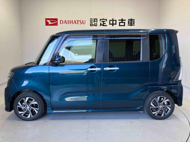 タントカスタムＸスマートアシスト搭載　後席両側電動スライドドア　バックカメラ付き　オートエアコン　オートライト　キーフリー　アイドリングストップ　ＡＢＳ　電動ドアミラー（熊本県）の中古車