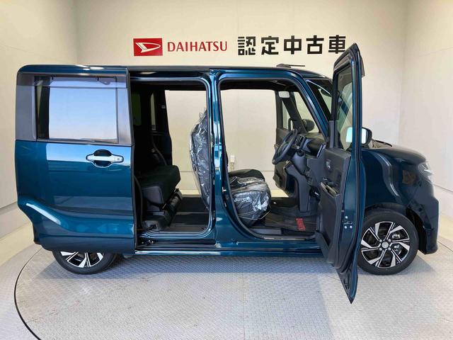 タントカスタムＸスマートアシスト搭載　後席両側電動スライドドア　バックカメラ付き　オートエアコン　オートライト　キーフリー　アイドリングストップ　ＡＢＳ　電動ドアミラー（熊本県）の中古車