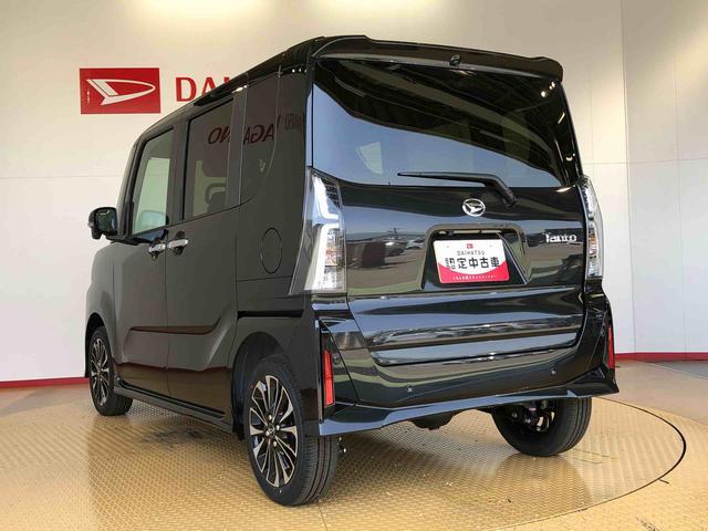 タントカスタムＲＳ４ＷＤ　ターボ　シートヒーター　両側電動スライドドア　アイドリングストップ　プッシュスタート　スマートキー　衝突被害軽減システム　横滑り防止機能　オートライト　オートエアコン　ＡＢＳ（長野県）の中古車